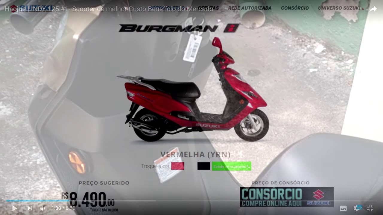 Haojue LINDY 125 #12 -  Acabamento ( Dê uma chance ao novo )