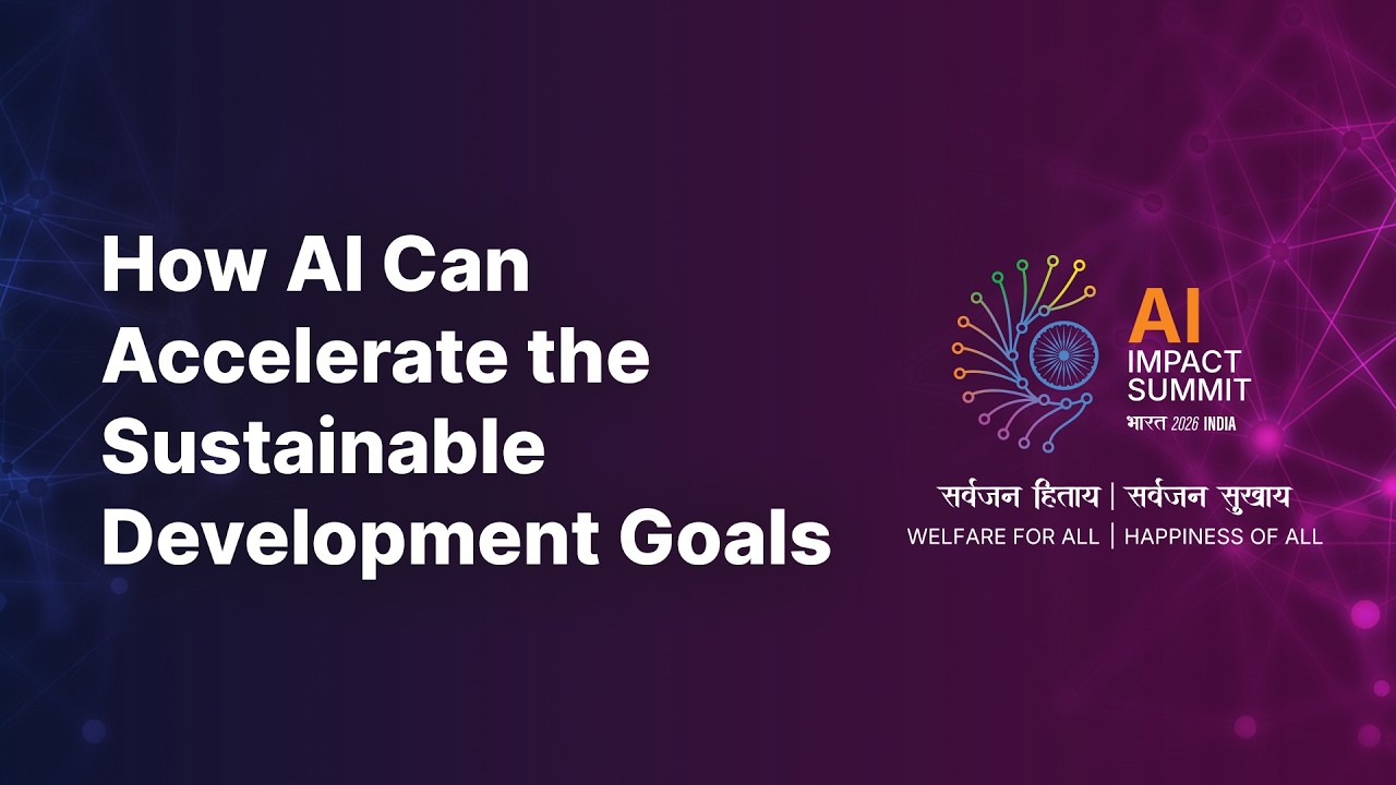 How AI Can Accelerate the Sustainable Development Goals