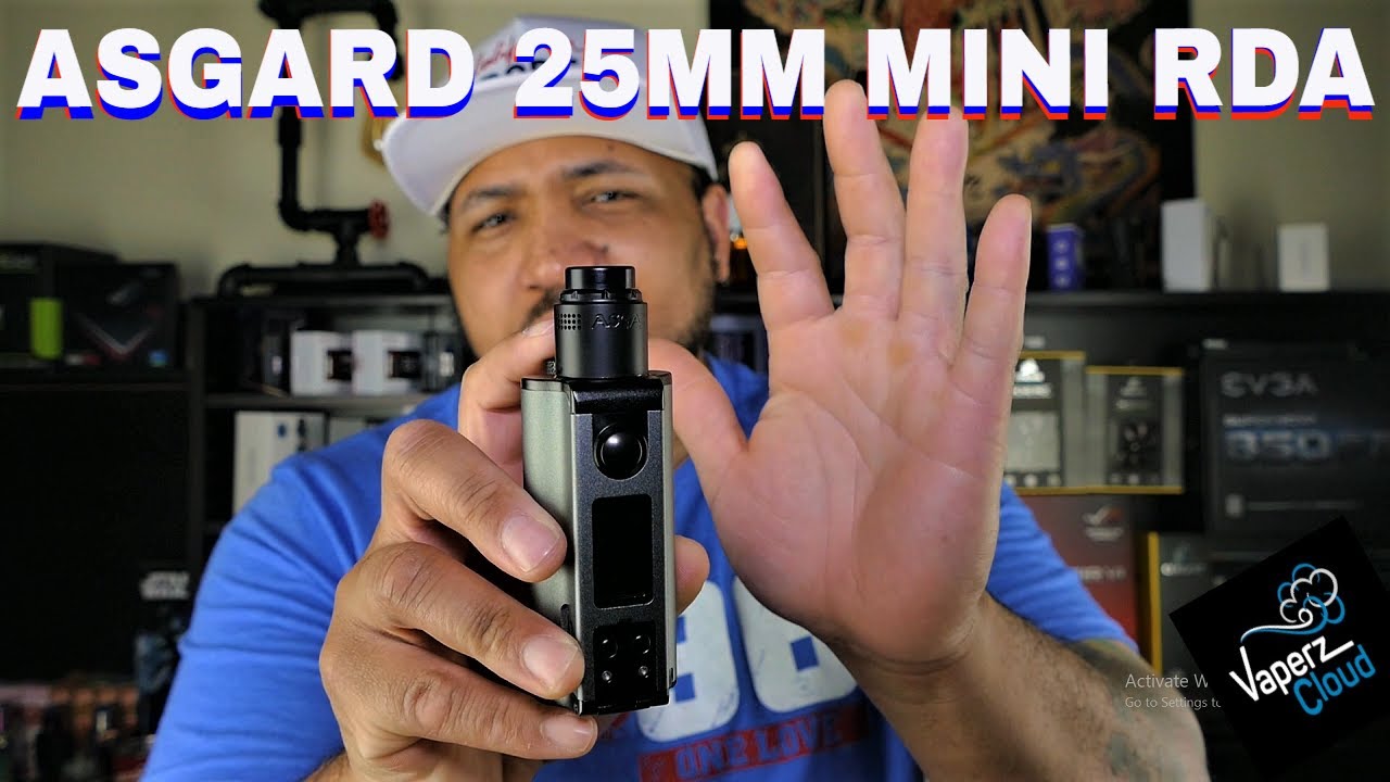 Asgard 25mm Mini RDA by Vaperz Cloud - Big Clouds Big Flavor