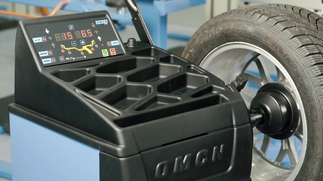 OMCN Roll 55 Art. 8002 Equilibreuse / Balancing Machine