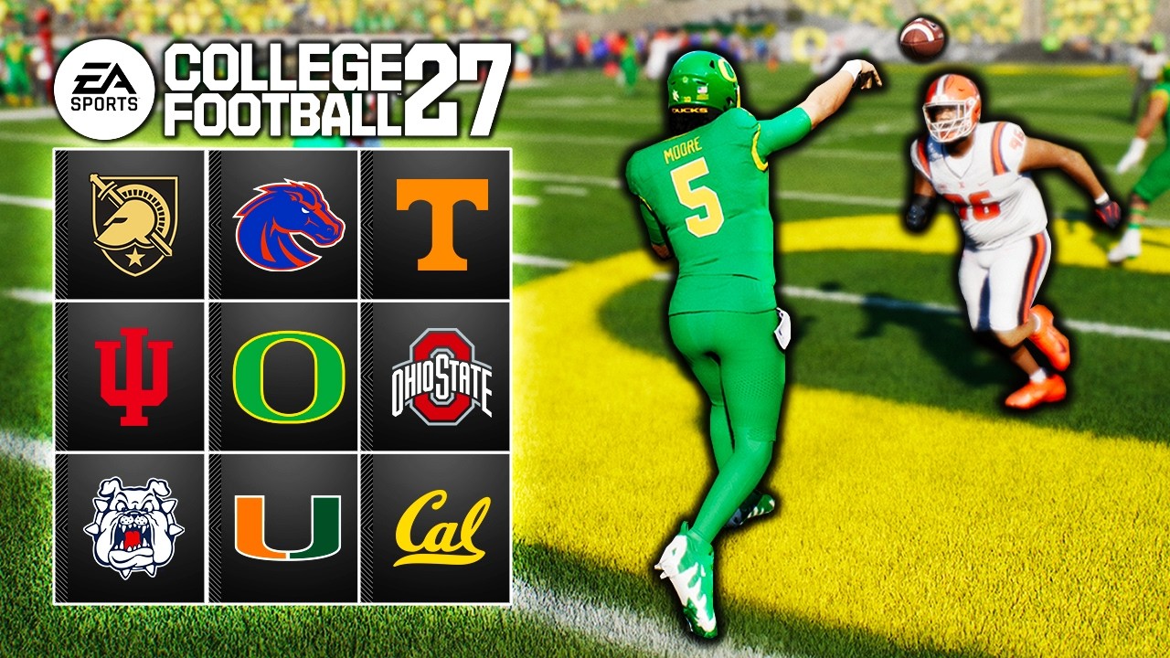 Топ-5 плейбуков в College Football 27