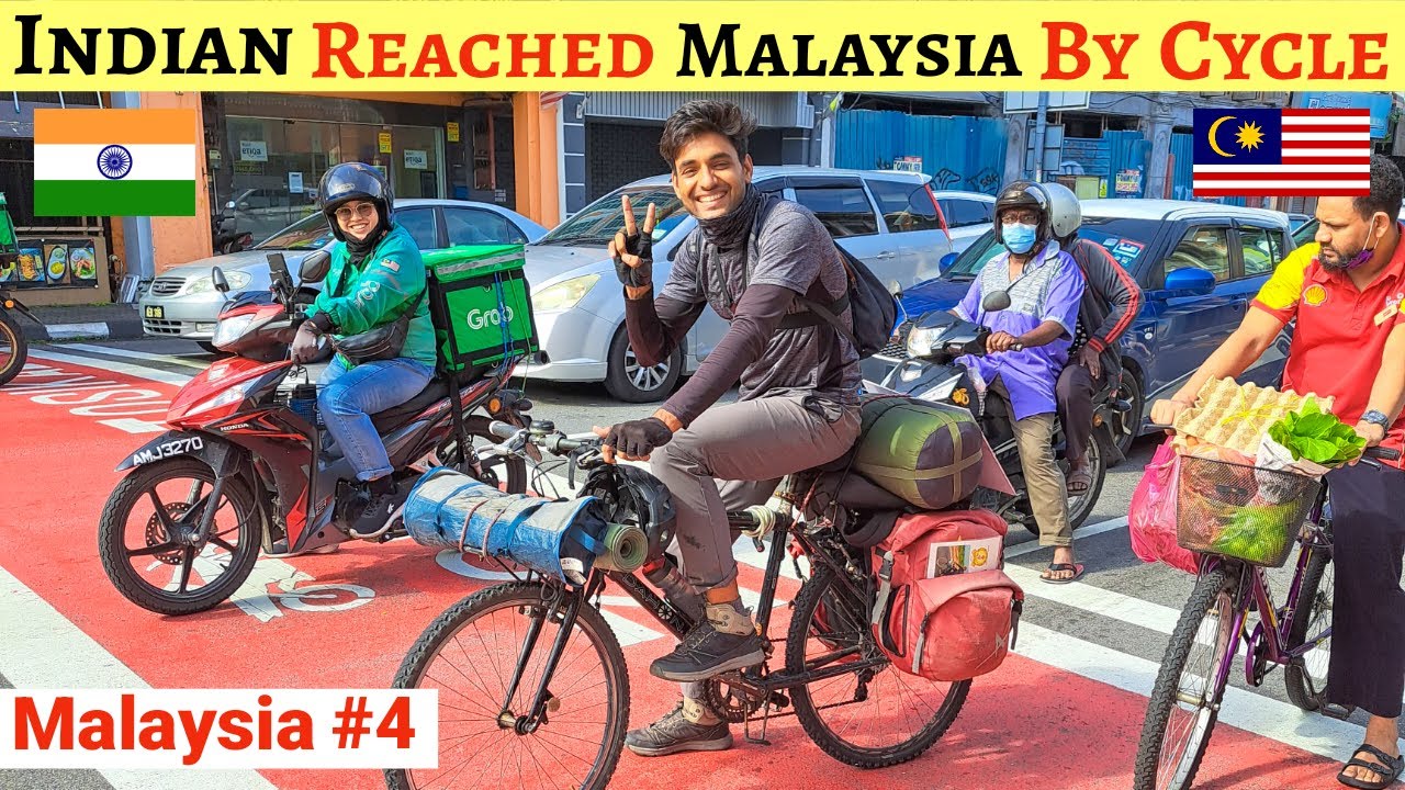 Traveling to Little India in Malaysia By Cycle🇲🇾