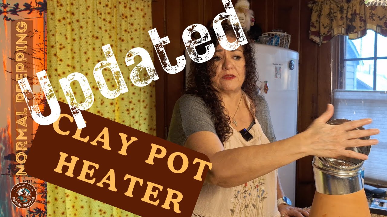 Clay Pot Heater Updated:  Will it Heat? Prepper Tested