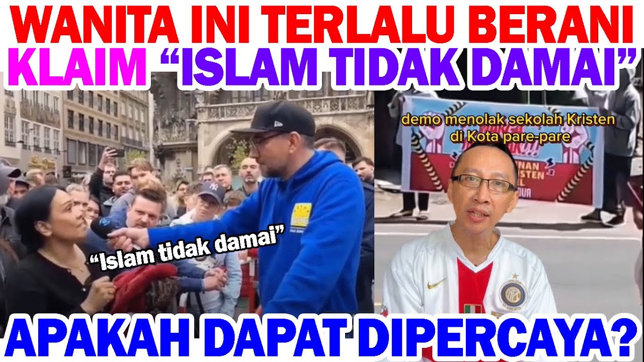 ISLAM ITU DAMAI BU... #reactiontiktok
