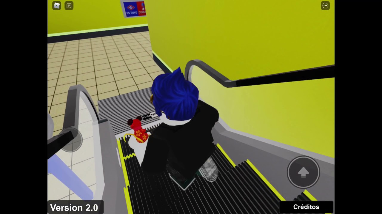 Jugando roblox juegos de metro de madrid