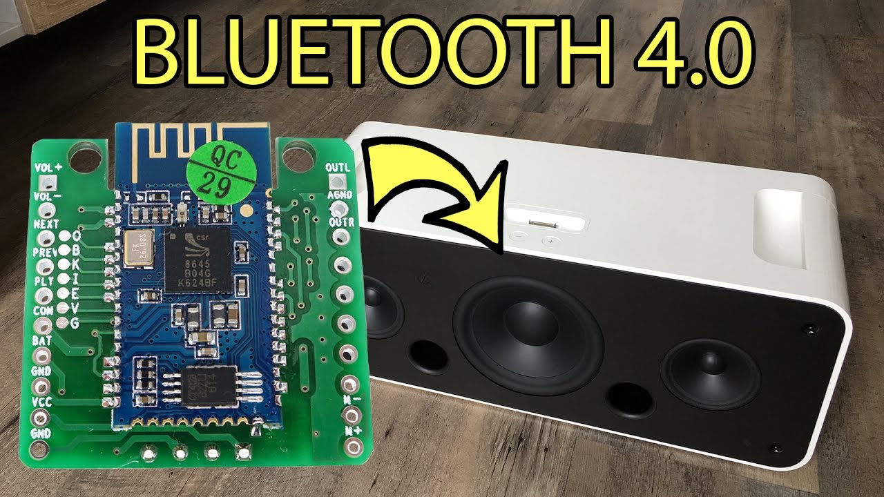 Обновление iPod Hi-Fi Bluetooth 4.0 — пошаговое руководство