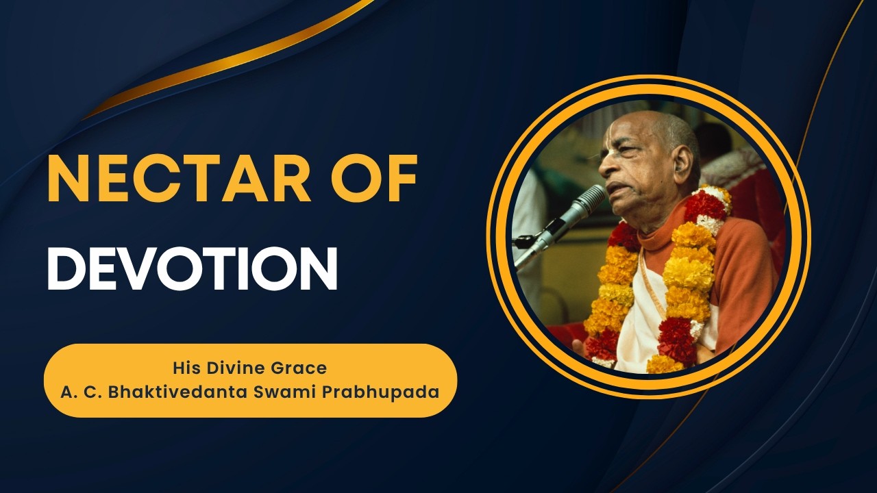 Nectar of Devotion | Vishwaguru Srila Prabhupada | 13.02.2026