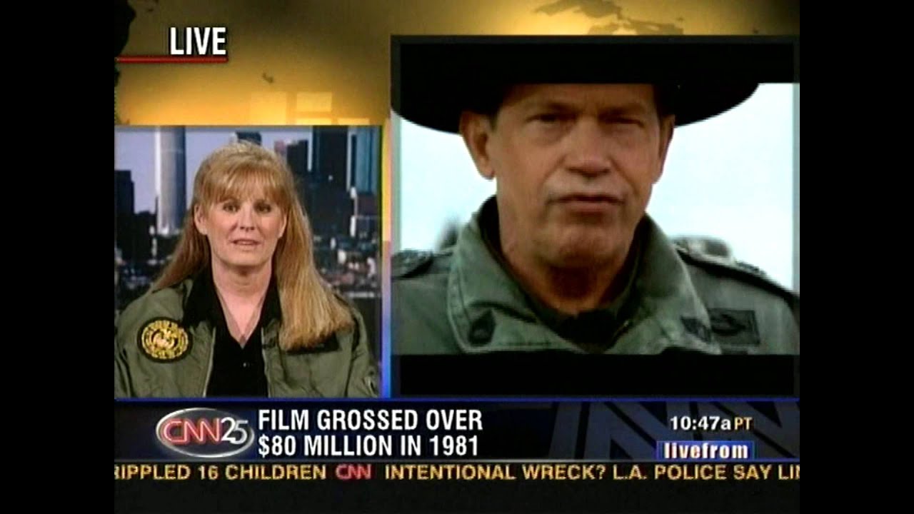 PJ Soles & Judge Reinhold on CNN talking about STRIPES