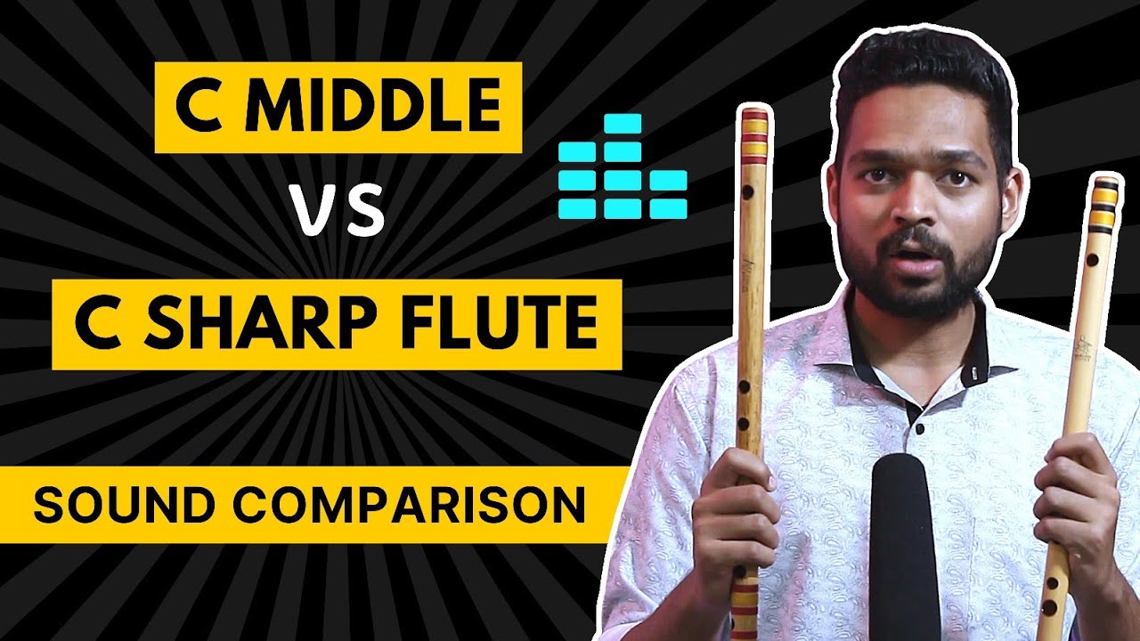 C Middle Flute or C Sharp Flute | Flute Scales | Flute Sound Comparison | Ask Flute Guruji