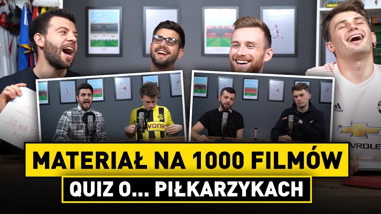 QUIZ o PIŁKARZYKACH - CRINGOWE wstępy : MATERIAŁ na 1000 FILMÓW!