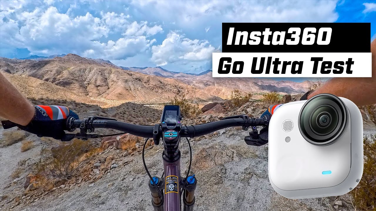 Поездка на горном велосипеде от первого лица – тест на грудь Insta366 Go Ultra