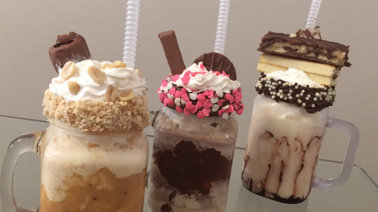COMO FAZER MILK SHAKE