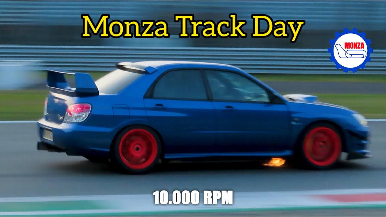 Monza Track Day | GT-R, GT3 RS, Elise, AMG GT R Pro, Civic Type-R | Monza Circuit | 10.000 RPM