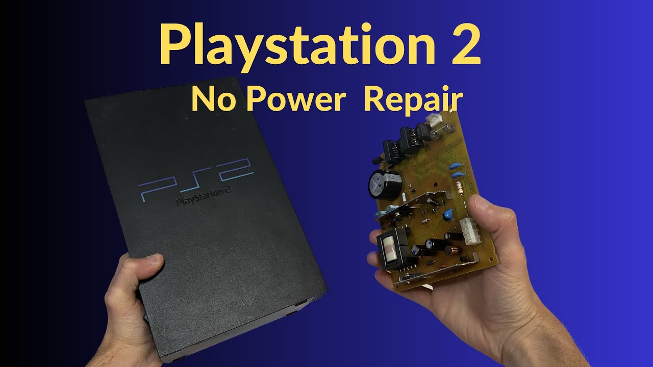Let's Fix It - PS2 With No Power (fixing the power supply)