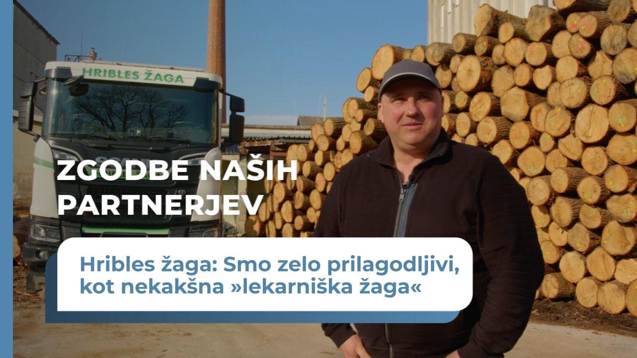 Zgodbe naših partnerjev: Obiščite z nami Hribles žago v Kamniku!