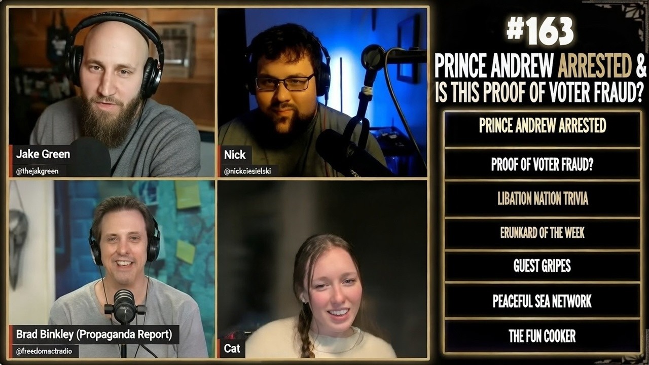 Epstein Arrests & Is This Proof of Voter Fraud? w/Liberty Libations