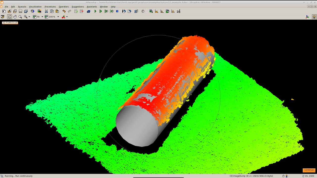 3D Shape Detection with HALCON 13 and Nerian SP1