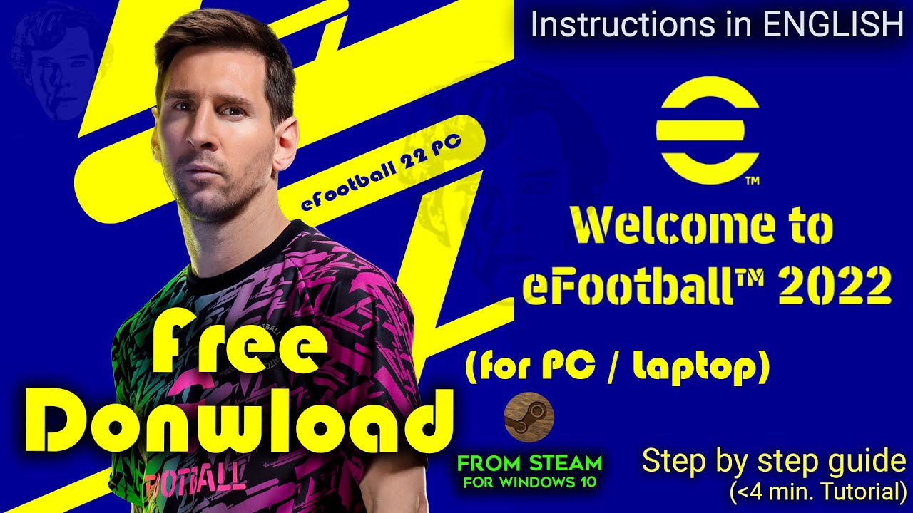 Как бесплатно установить eFootball 2022 на ПК - Stream PC Football Game