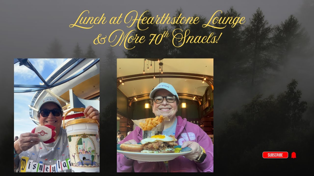 Tasty Tuesday! Lunch at Hearthstone Lounge & more new 70th Snacks!
