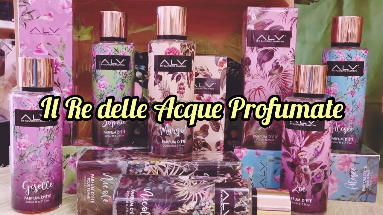 Il Re delle #AcqueProfumate Presenta ALV Alviero Martini Parfum d'Ètè #profumo #profumi #lowcost