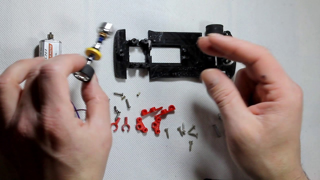 40 Seat Cordoba WRC Scalextric , Chasis 3D suspension