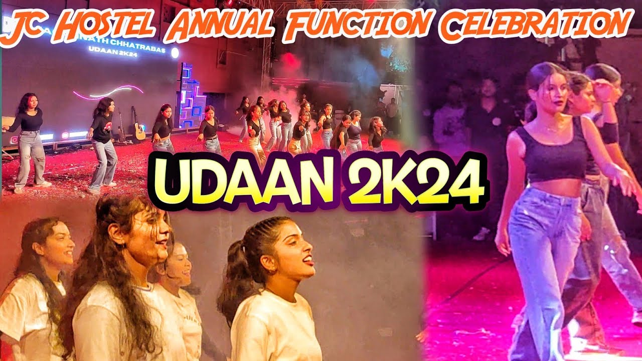 UDAAN 2K24 || JC HOSTEL ANNUAL FUNCTION || RAVENSHAW UNIVERSITY CUTTACK