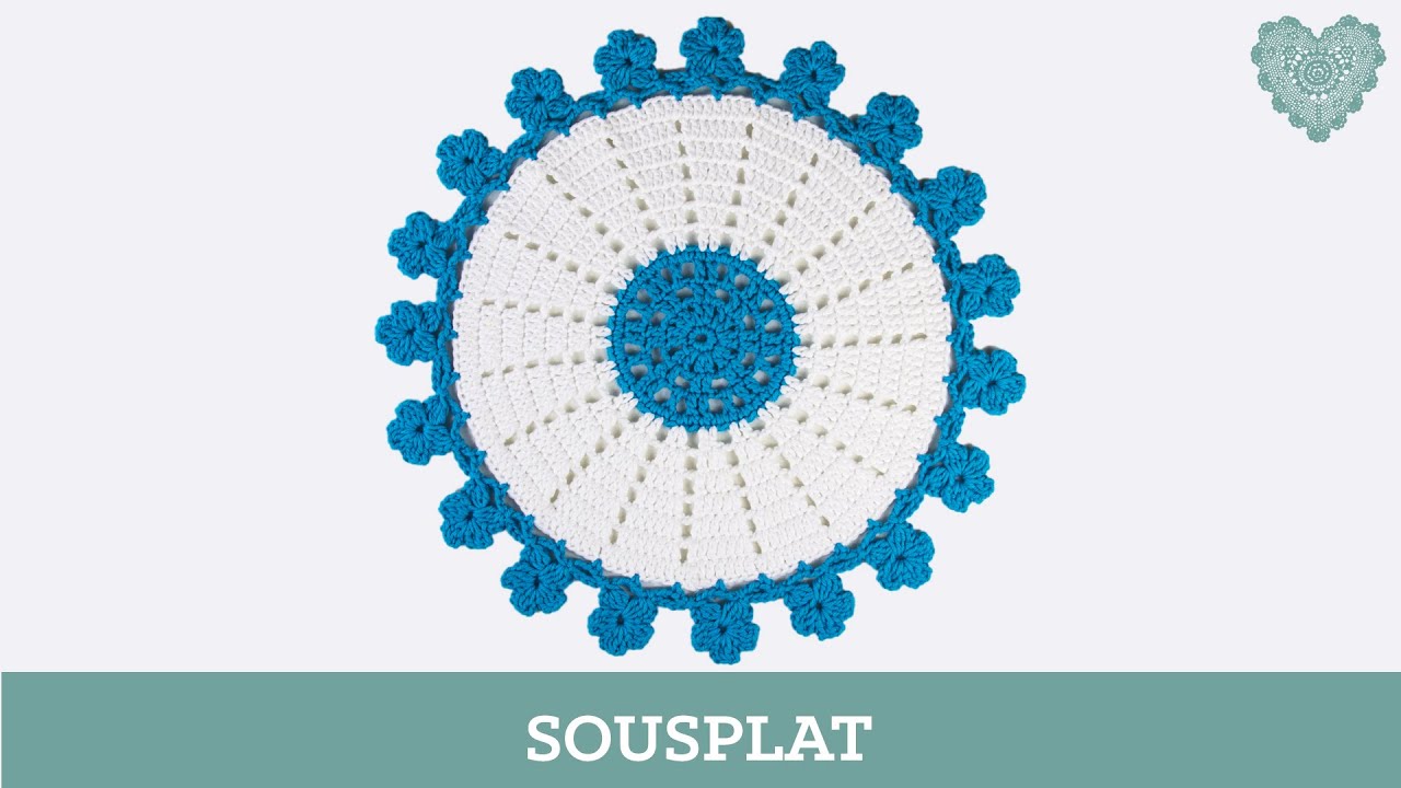 Criações em Crochê: Sousplat | Luciana Ponzo
