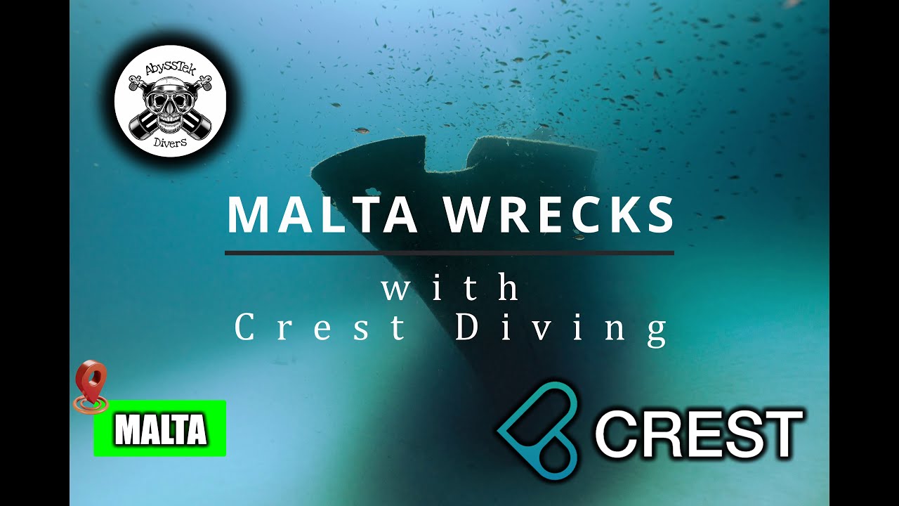 TECHNICAL DIVING MALTA WRECKS WITH CREST DIVING
