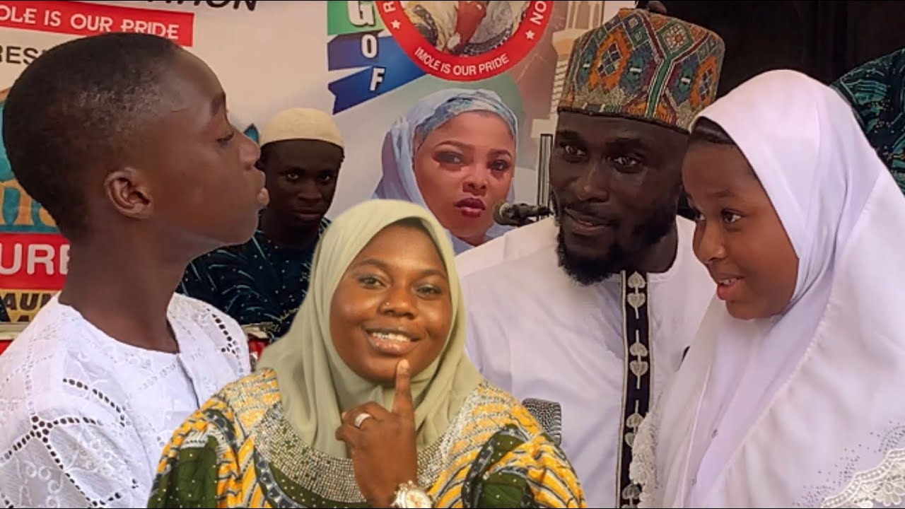 SEE HOW RUKAYAT GAWAT CHILDREN SURPRISED EVERYONE AT THEIR MUM SPECIAL FIDAU PRAYER WITH A QURAN REC