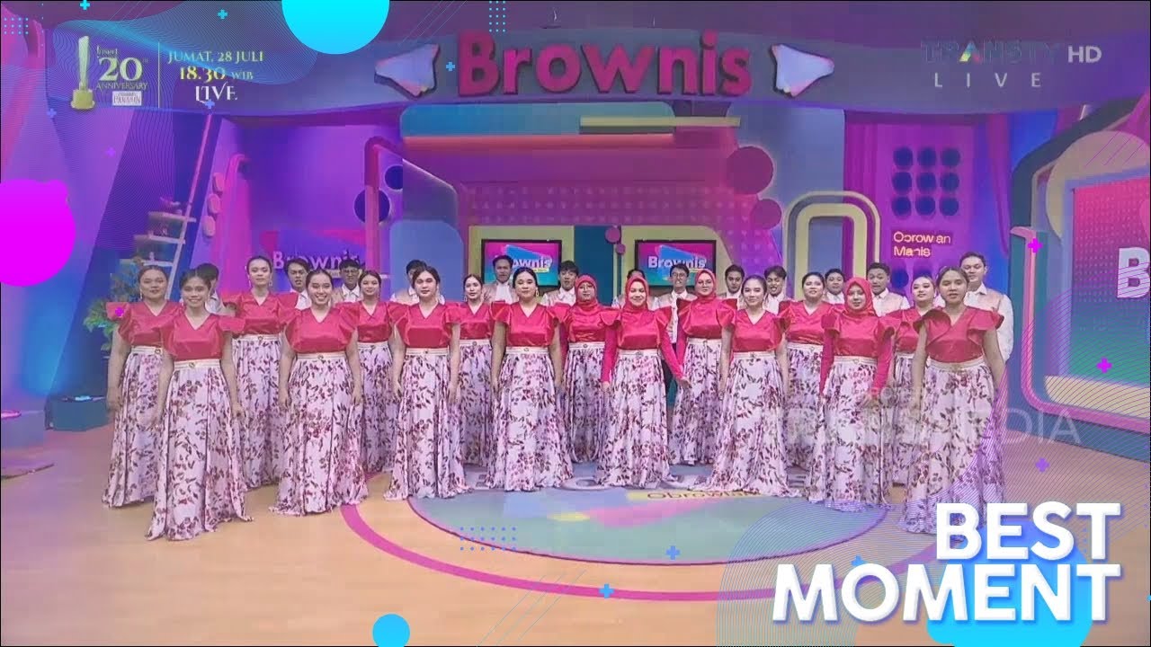 Telkom University Choir Go International! #BestMoment #Brownis