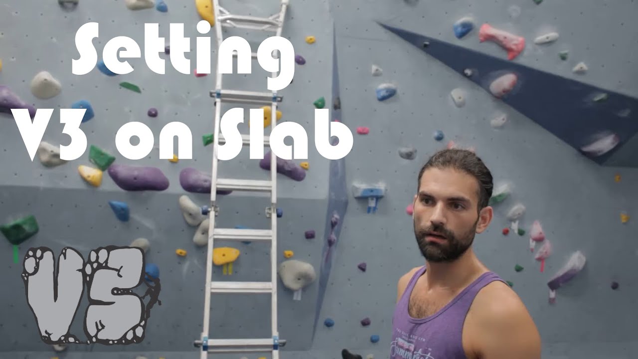 Routesetting Practice - How to Routeset V3 Boulders on Slab