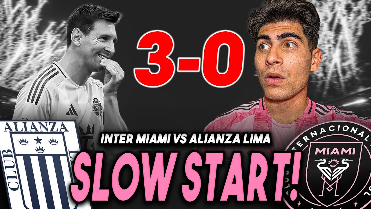 DO NOT PANIC!! | Inter Miami vs Alianza Lima Preseason Reaction