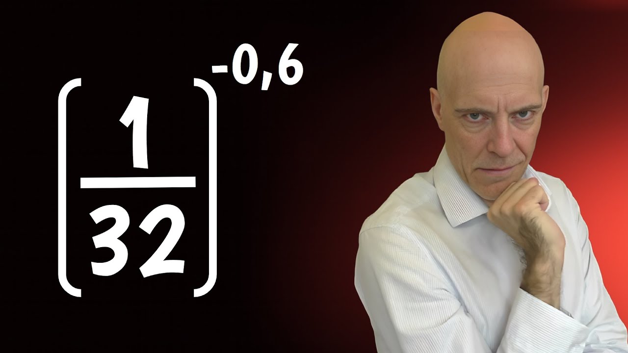 ¿Puedes calcular el valor de esta potencia de exponente negativo?💪
