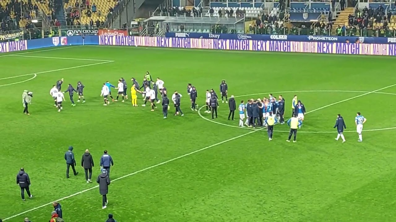 Serie B, Parma-Brescia 2-1, finale con esultanza sotto la Curva Nord