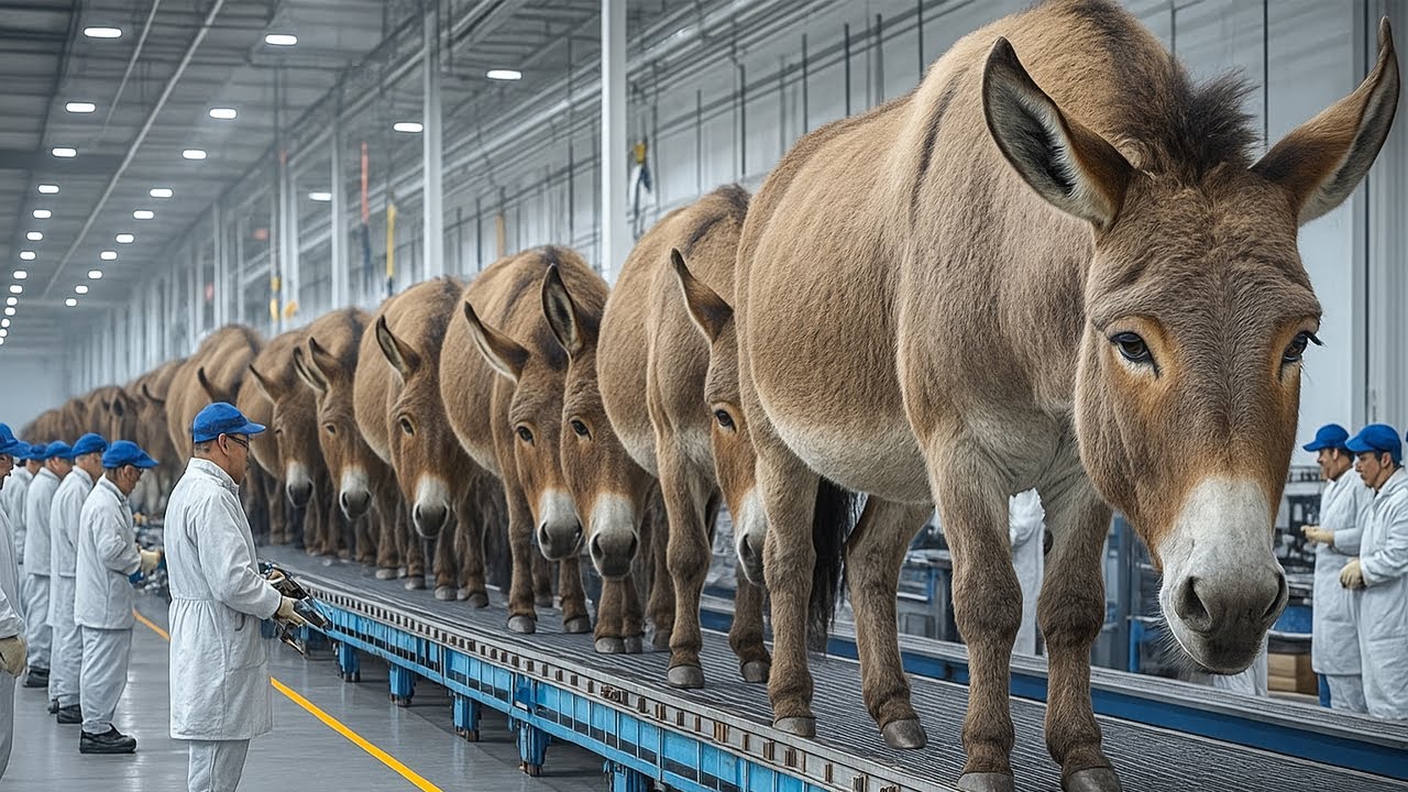 Why Donkey Milk Is So Expensive &ndash; Inside Donkey Farms Raising Donkeys for Milk Production