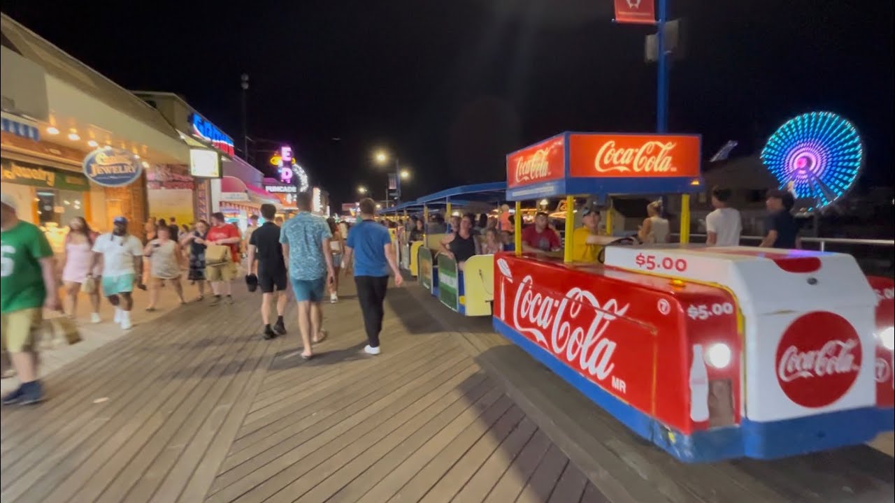 Live on the Wildwood NJ Boardwalk Morey's Piers 2025!