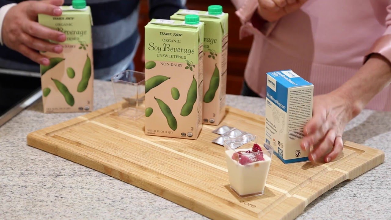 Fantastic, Simple Soy Yogurt with Trader Joe's Soy Milk  // Quick, Healthy & Yummy