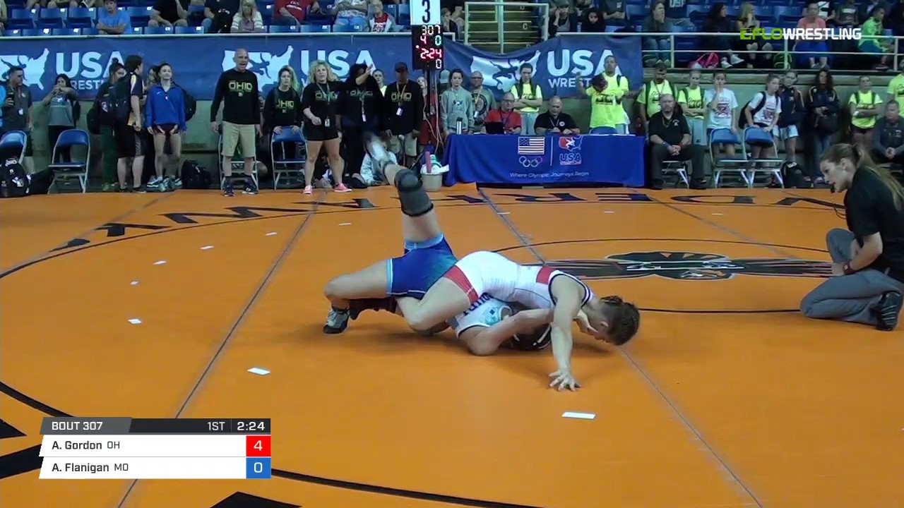 Junior WM 112 Round of 16 - Autumn Gordon (OH) vs. Autumn Flanigan (MO)