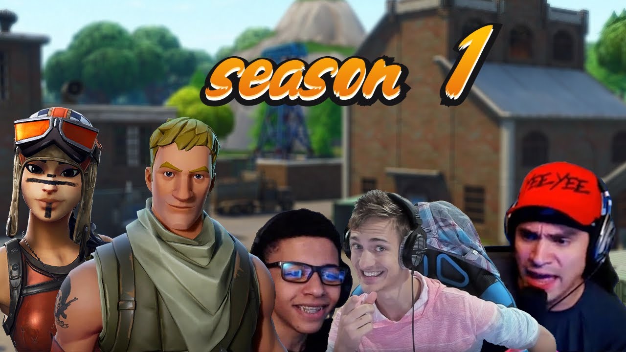 OG SEASON 1 FORTNITE compilation |NOSTALGIC| Old Ninja, Myth,CDNthe3rd,Dakotaz,Mr Grimmmz