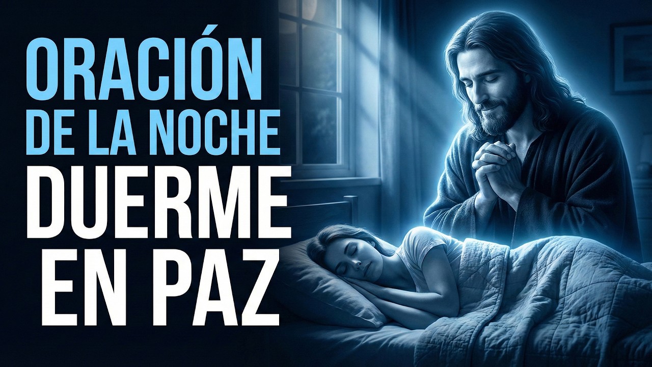 Oración de la Noche Protección Divina Mientras Duermes Voz de Dios y Sueño en Paz