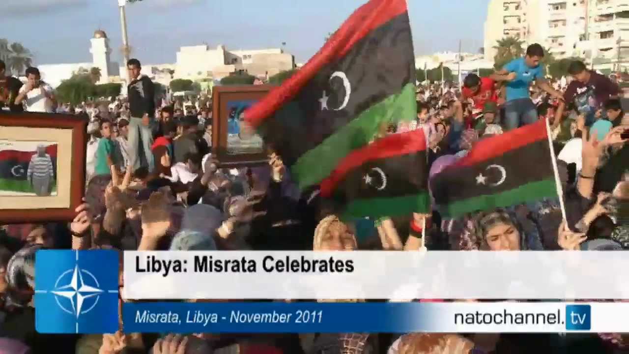 NATO and Libya - Misrata celebrates