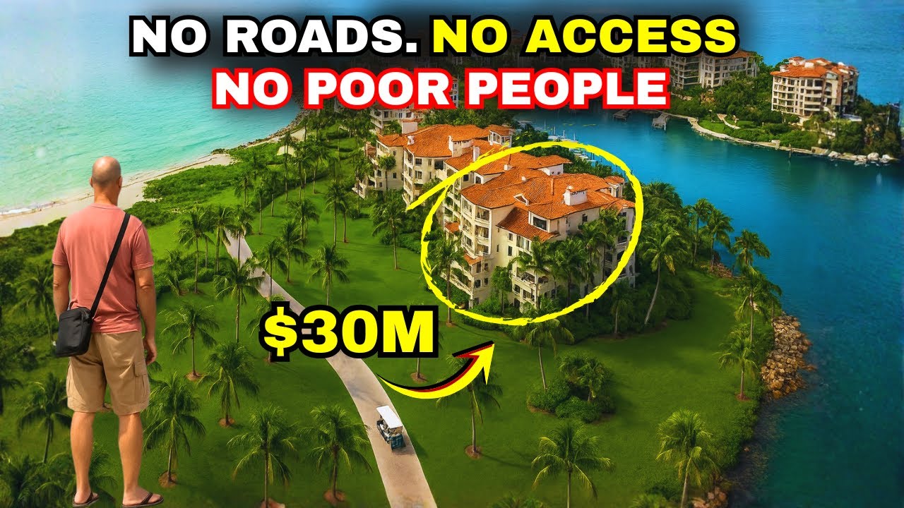 This is the RICHEST Island in America – And You’re Not Allowed In!