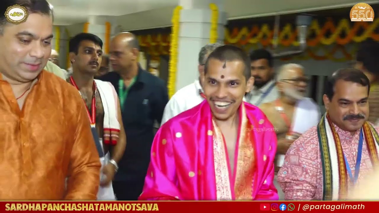 Server Control Room Inauguration by Paramapoojya Swamiji | Sri Rohan Khaunte IT Min Goa at Partagali