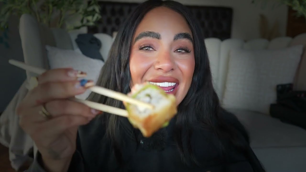 asmr COMIENDO SUSHI - asmr MUKBANG