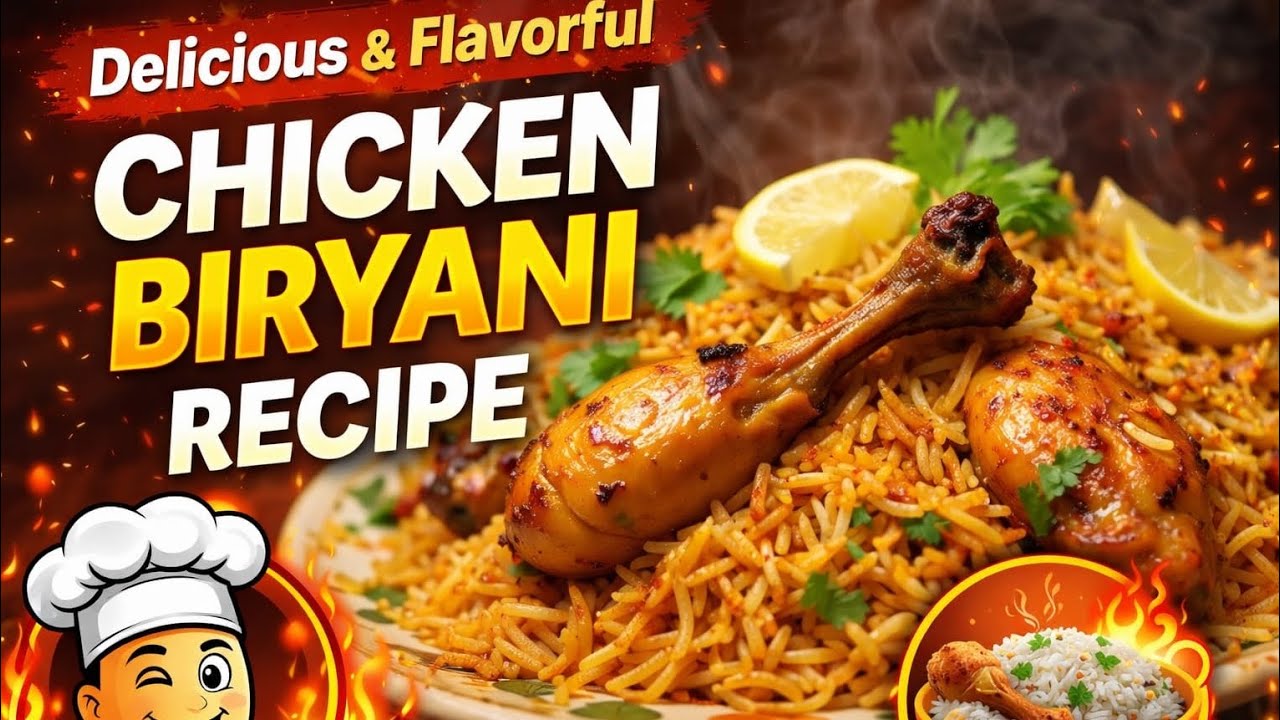 Chicken biryani receipe😋❤️