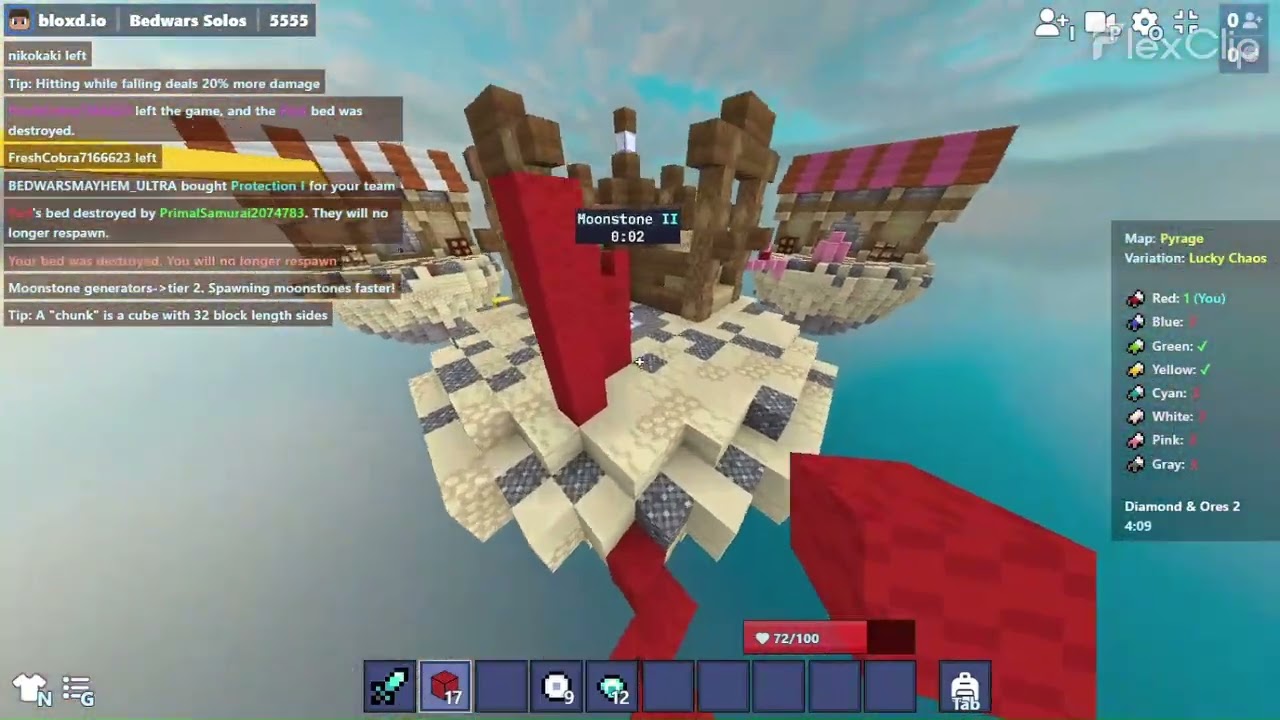 Bloxd io - Bedwars Solos