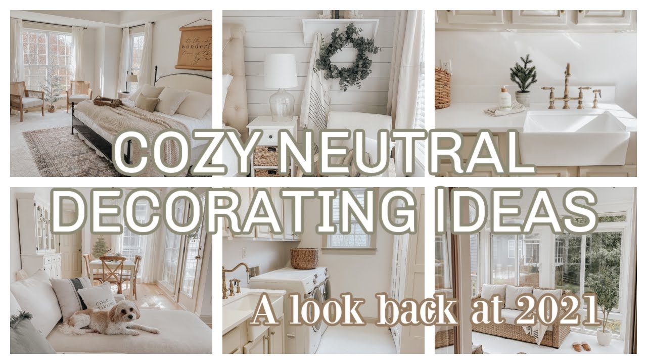 COZY COTTAGE FARMHOUSE DECORATING IDEAS | DECORATING THROUGH THE SEASONS | A LOOK BACK AT 2021