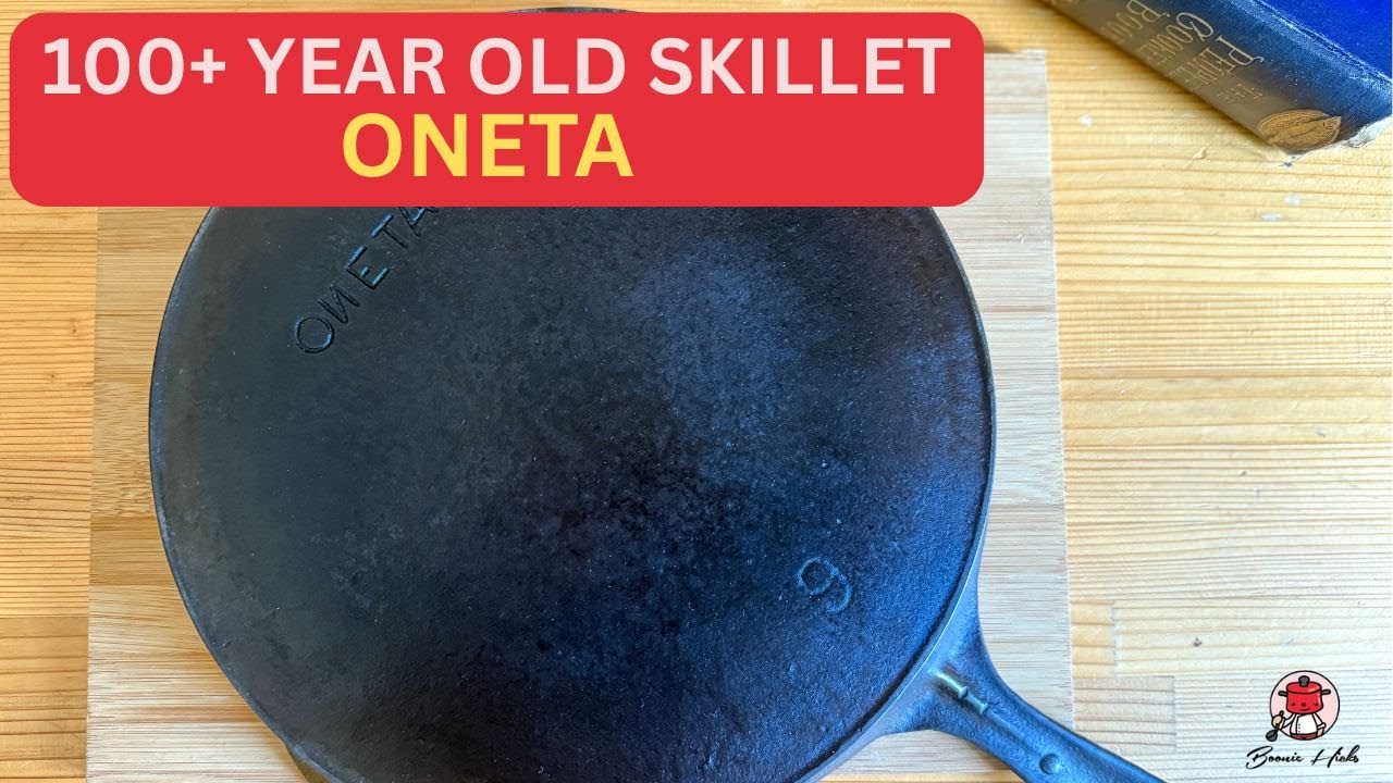 Oneta Cast Skillet |  Wapak Hollow Ware Skillet With 100+ Years of History