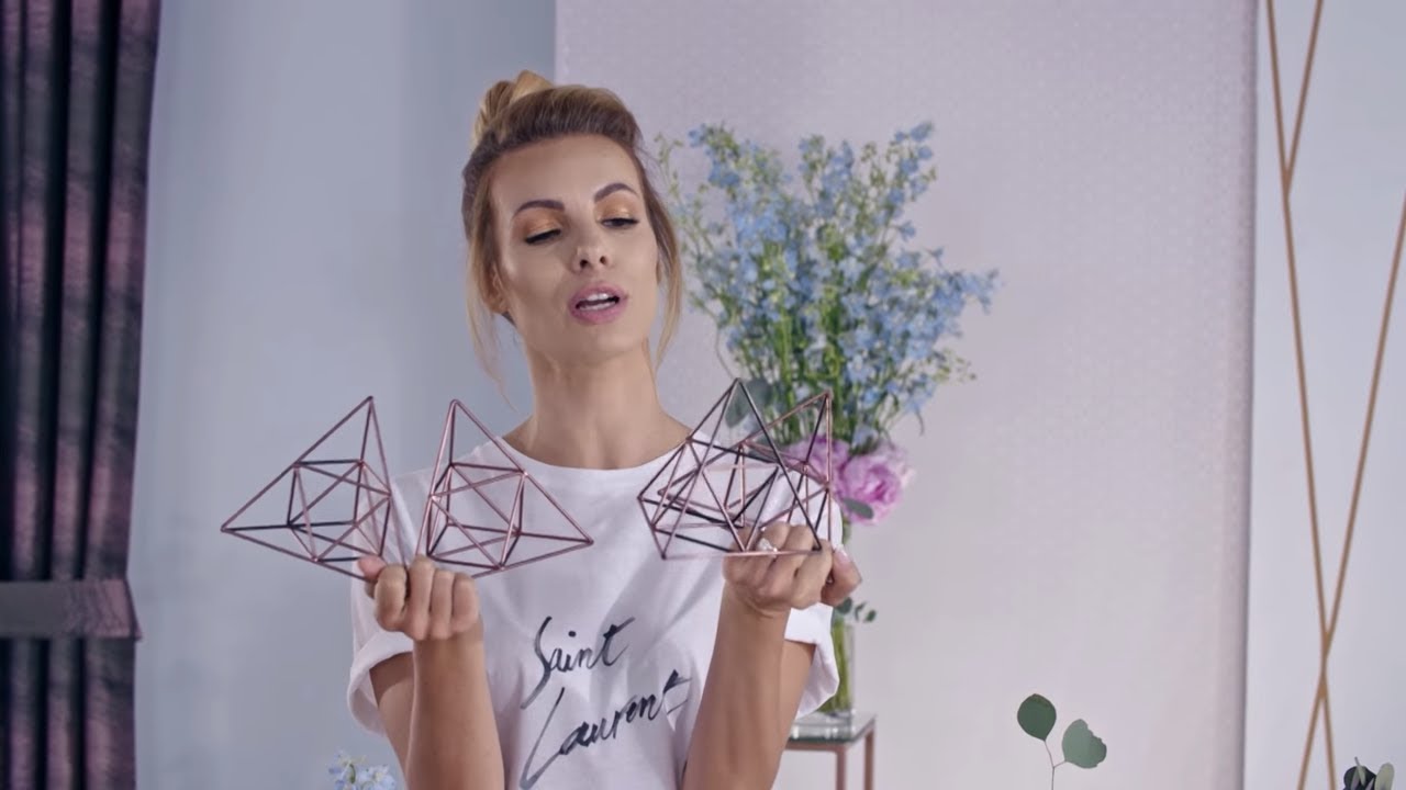 Motywy geometryczne i kolor miedziany to trend w dekoracji weselnej [I nie opuszczę Cię aż do ślubu]