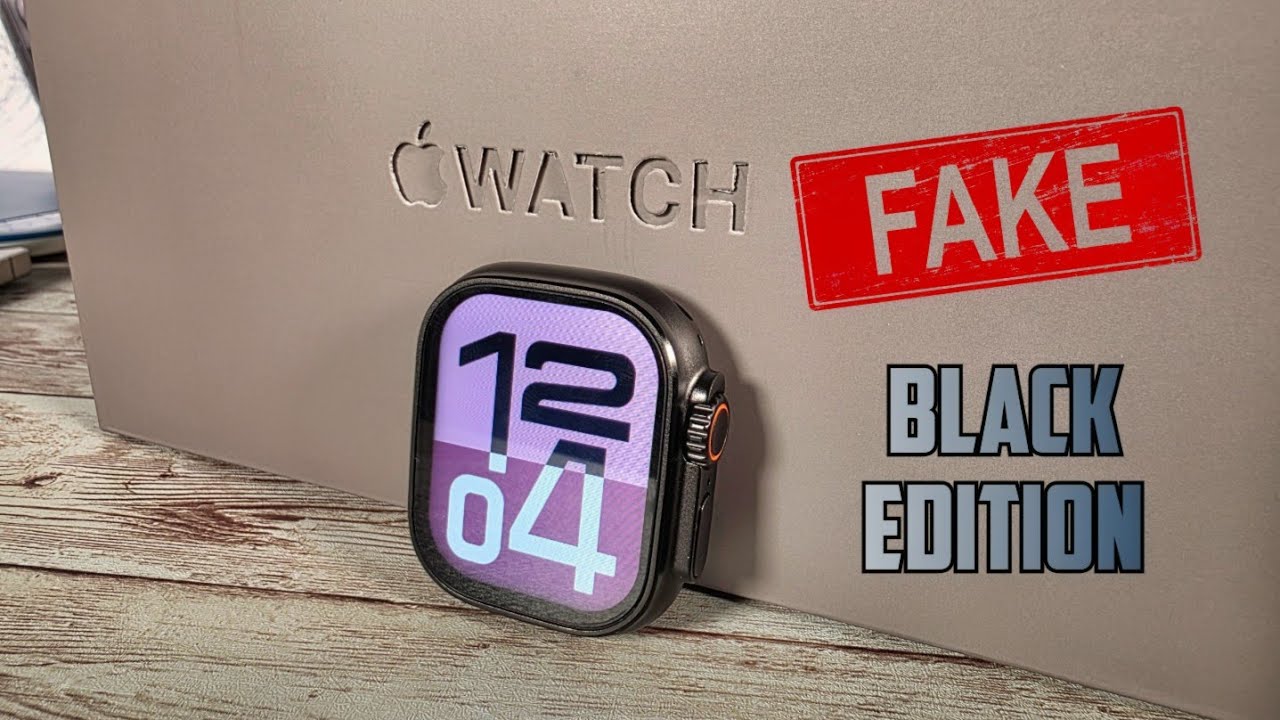 Last/Latest Fake Apple Watch Ultra 2 (Black Edition) Of 2025
